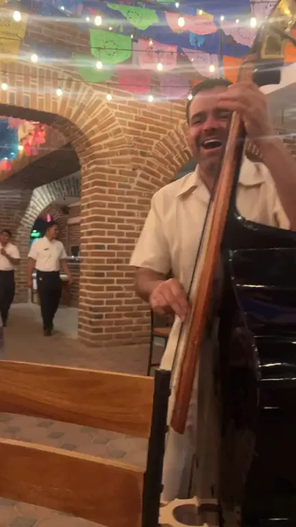 The mood is so high in this video, the musicians were not expecting this hot of a tip