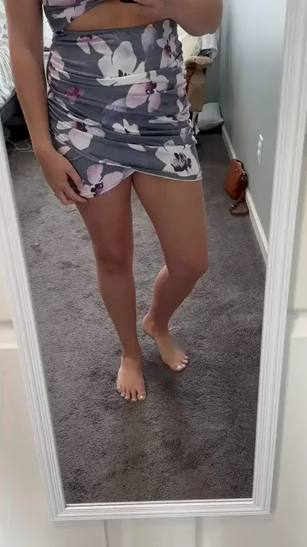 Naughty Wife's Super Revealing Dress Tease 😈👗