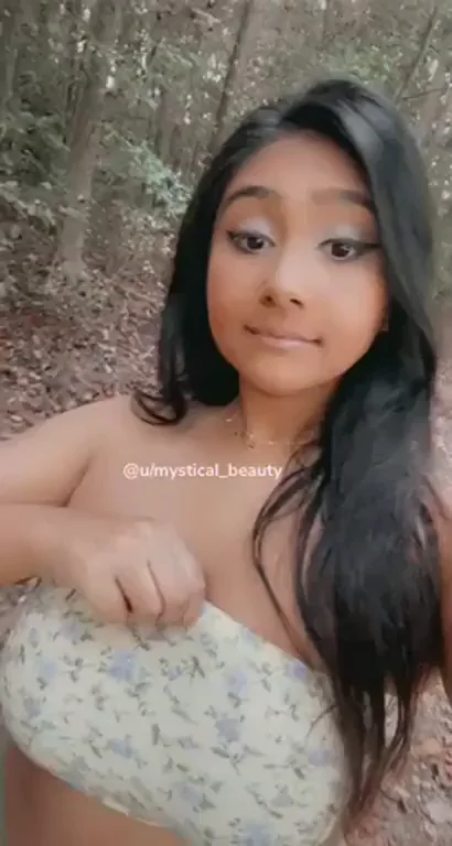 We're in the woods alone together, what do you do?