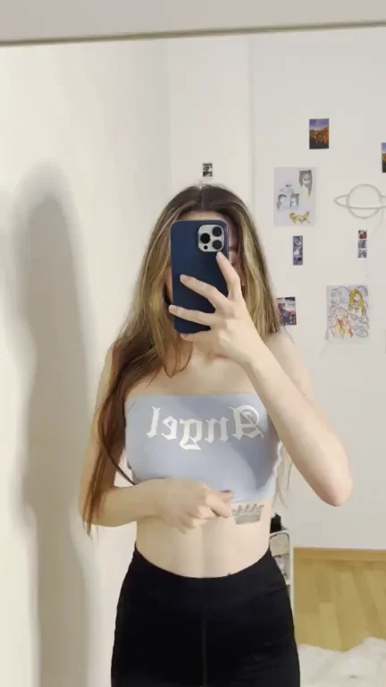 Dressing cute but naughty for you