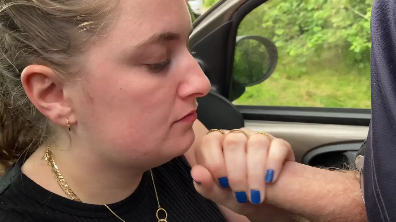 She finishes random men at a rest stop