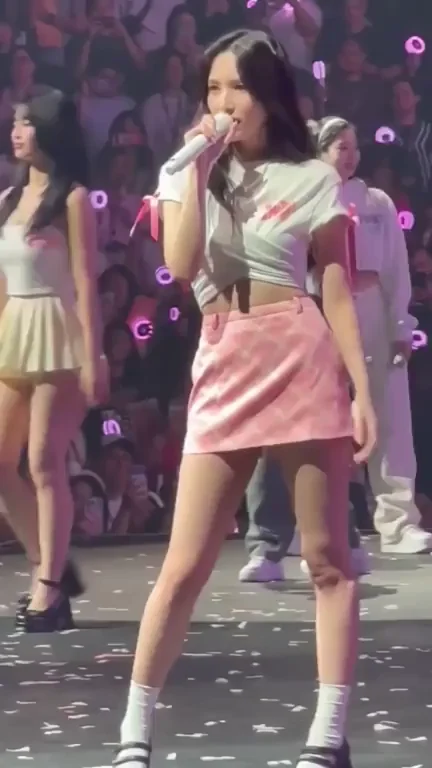 Mina from TWICE Teases in Tiny Pink Skirt 💖🔥