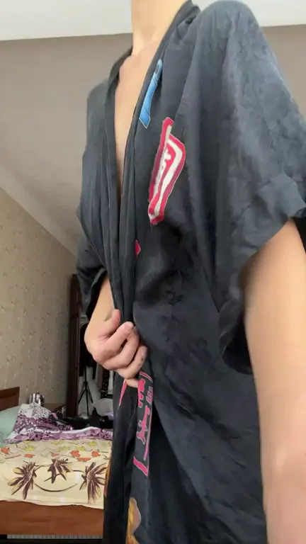 Tiny Blonde Cutie Teases Her Perky Assets 🔥