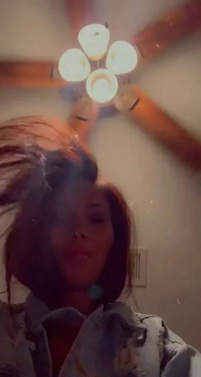 Facesitting Tease with Epic Titty Drop Reveal