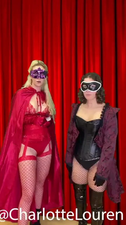🔥 Charlotte Louren's Sexy Card Trick Tease! 🎩💋