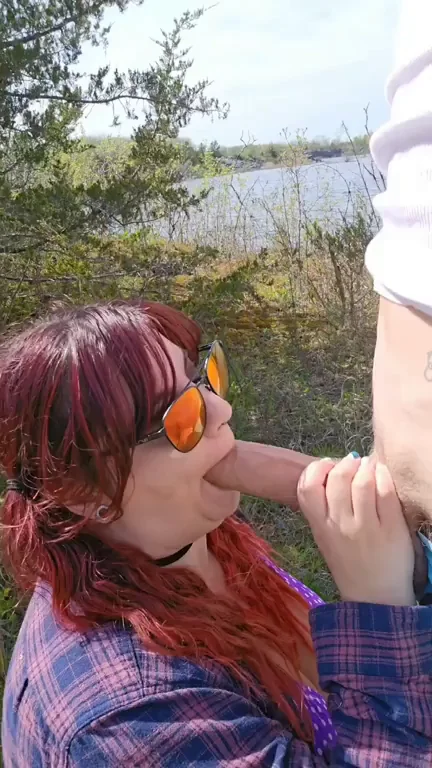 Hike with Us? Suck My Fat Cock First! 😈🍆🌲 [OC]