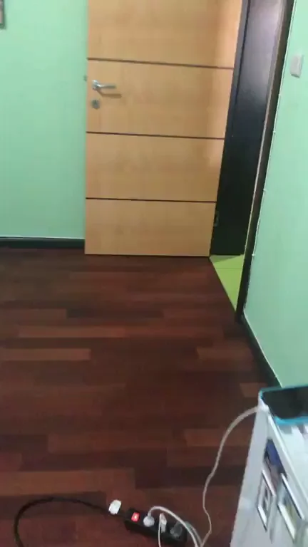 I left the bedroom door open so my hubby can hear us! Such a naughty wifey!