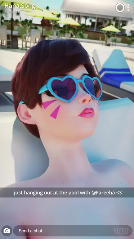 D.Va & Pharah's Steamy Pool Tease 😘💦 (Yeero)