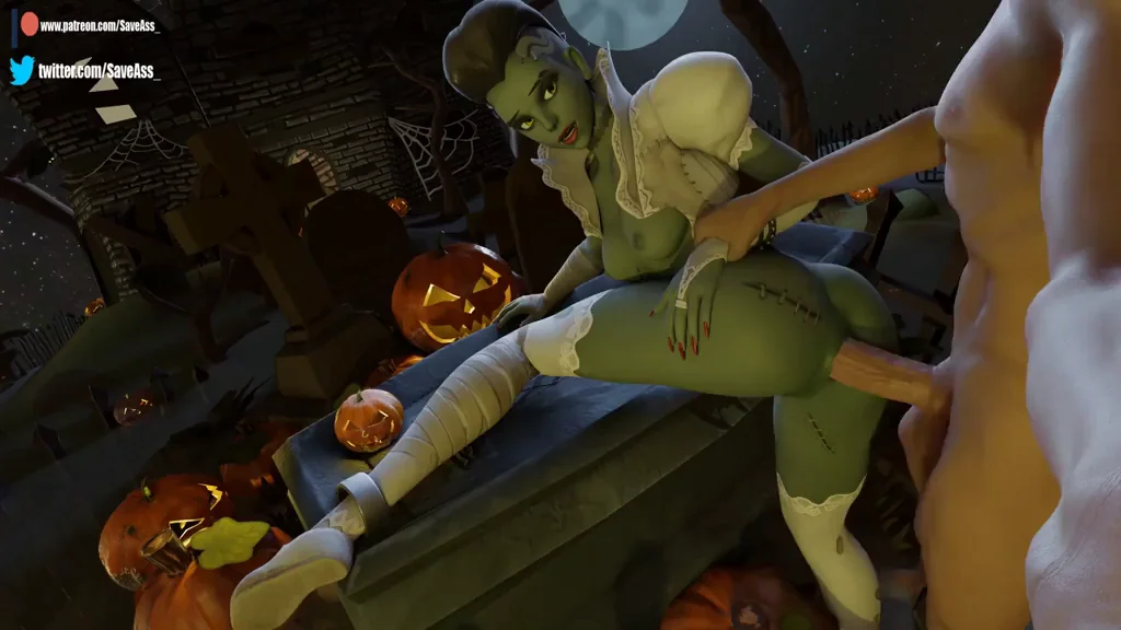 👰‍♀️ Bride Sombra's Juicy Halloween Fuck Fest 💦🍑