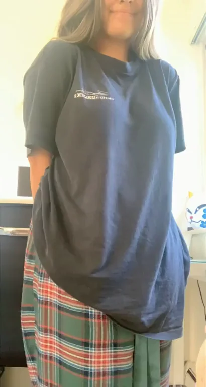 I hope you don’t mind me undressing here
