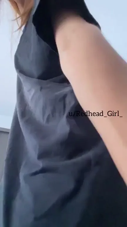 Hot Redhead Teases: Pussy or Tight Asshole First?