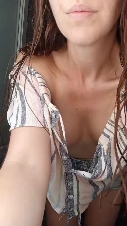 Just showered