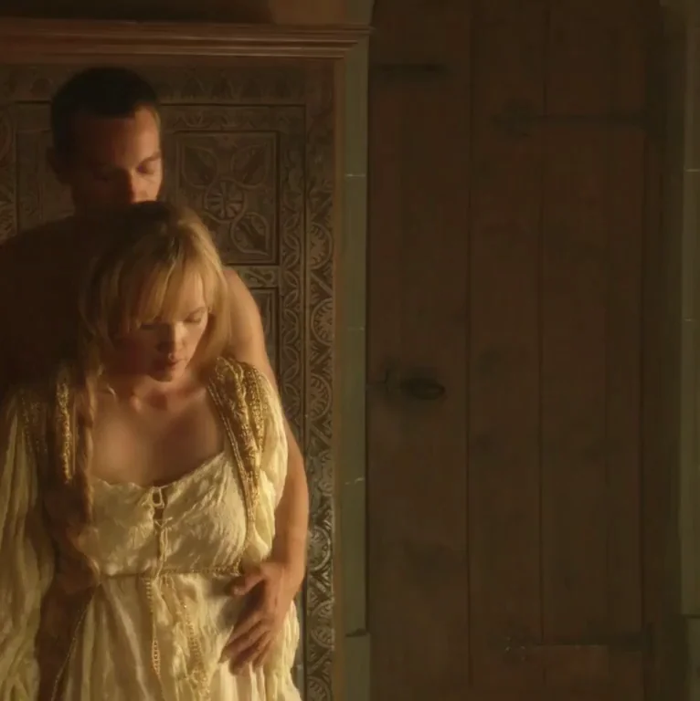 Slaine Kelly's Steamy Tudor Tit Tease 🔥👗🍈