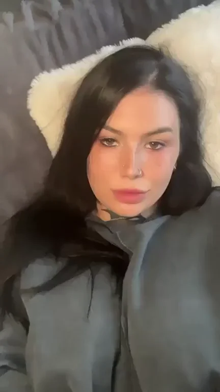 Warning: Addictive Gothic Slut's Massive Tits Tease 😈🖤🍒