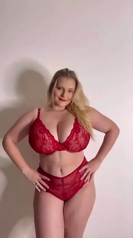 Filling out that lingerie
