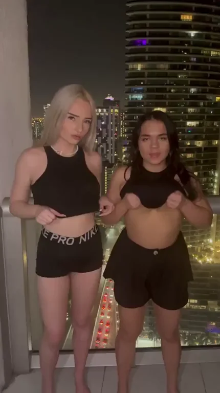 The risk and danger makes me hot and better with friends