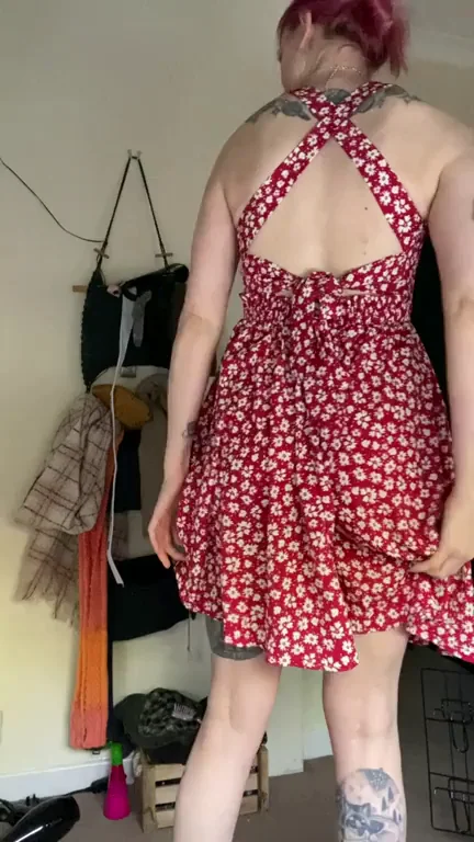 Cheeky sundress fun