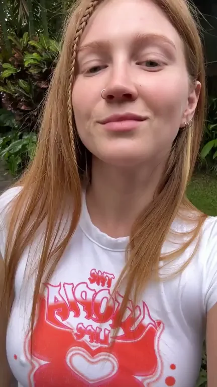 Naughty ginger going wild