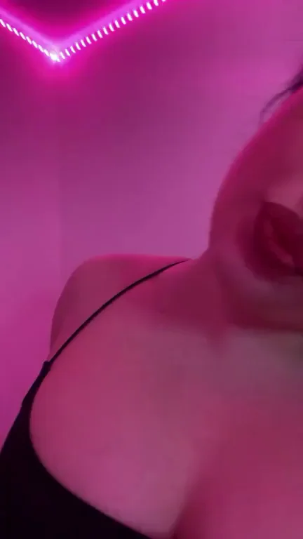 Perfect Nightcap: Curvy Slut's Ass Worship Under Pink Glow