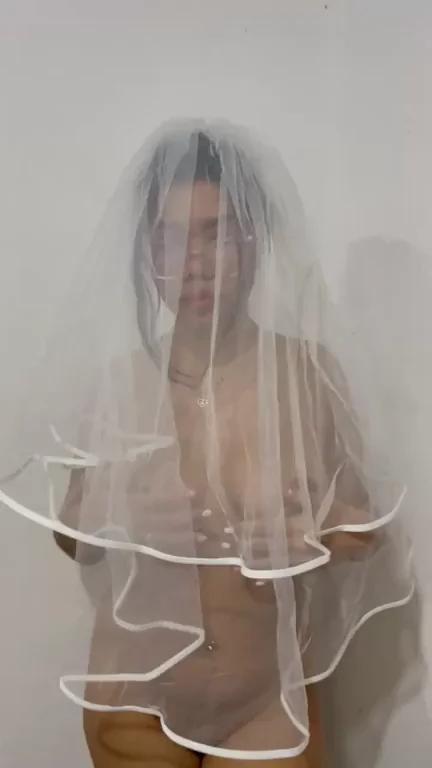 Bride Slut Begs: Lay That Dick on My Massive Tits 💒🍆💦