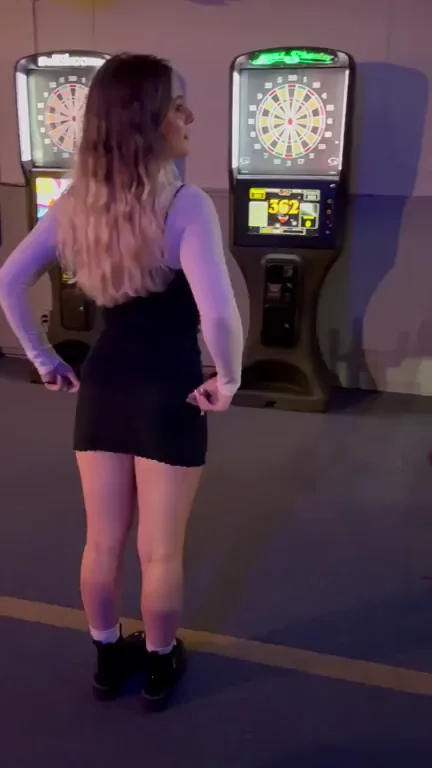 Down for a friendly game of darts? (;