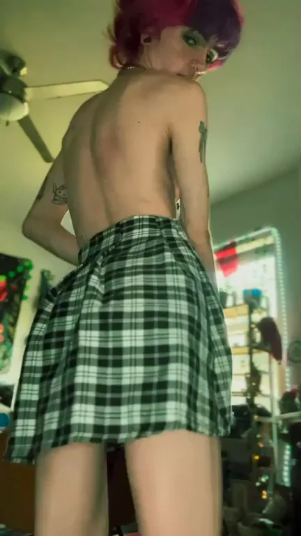 heard you were looking for a hot boi that never wears anything under his skirts ;)