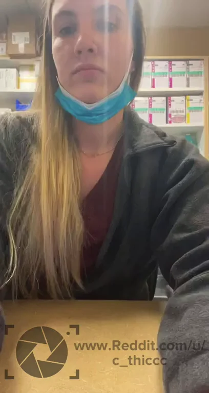 Risked it in front of my doc and manager to drop these titties at work