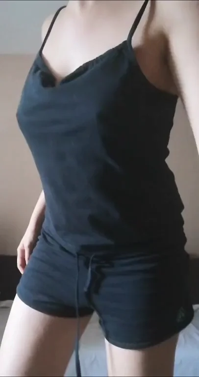 My little jumpsuit is great for the summer because I don't need to wear anything underneath