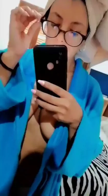 Horny Little Toy Begs for Anal Domination in Nerdy Blue Tease