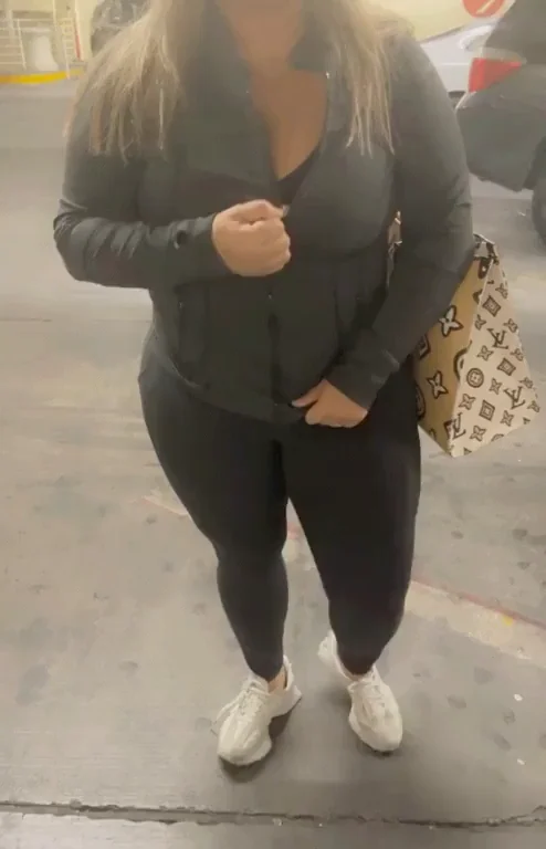 Showing mine in the parking lot