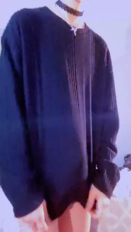 Big Dick Girl Teases Her Thick Cock - Open Wide for This Monster?