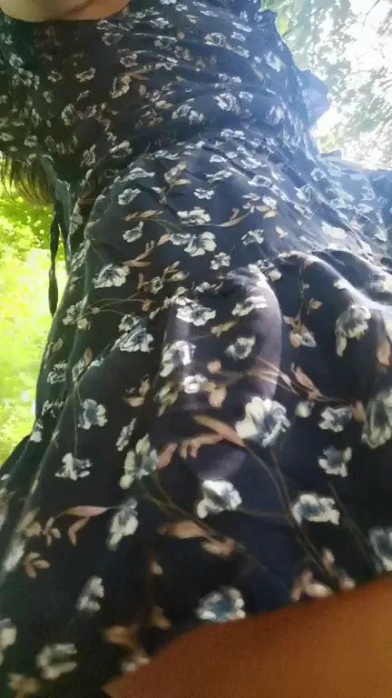 Let's go for walk, one rule you have to walk behind me
