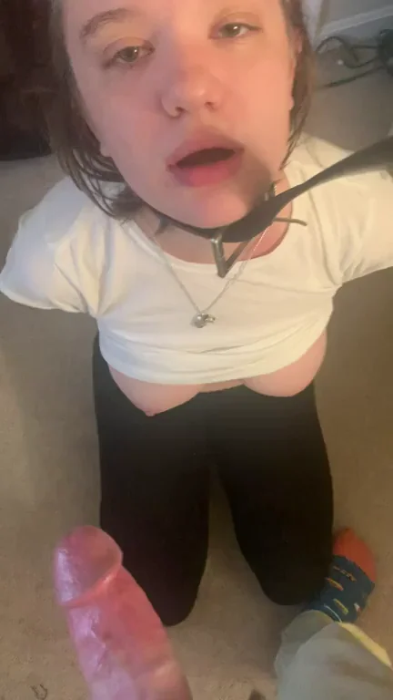 Training My Submissive Slut to Worship Cock 👅🔗💦