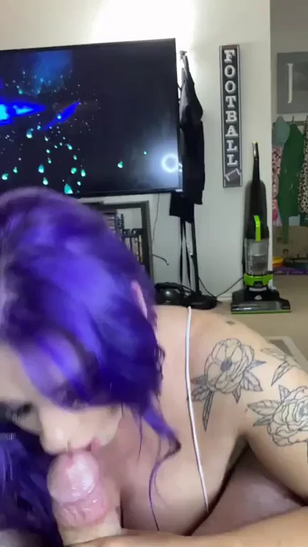 I love sucking on this big cock