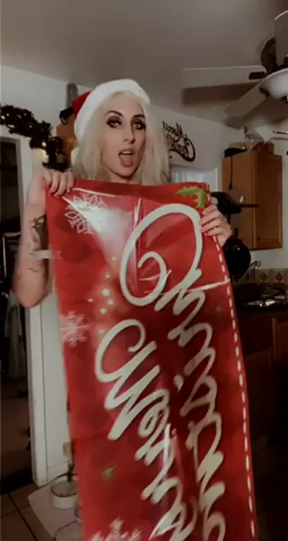 🍑 Santa's Slutty Ass Tease by MissLunaLong666 🔥