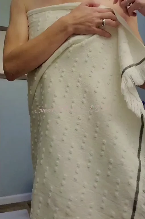 Skinny MILF Wife Teases Her Tiny AA-Cups: Love My Little Titties?