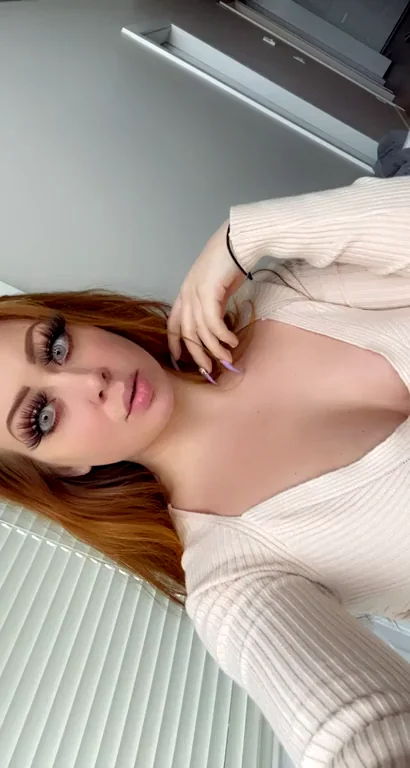 Finally the time of year for tight sweaters and no bra