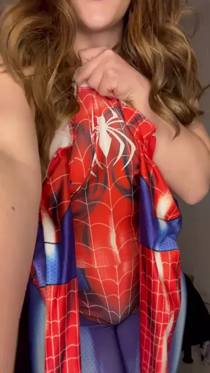 Spider-Tits Savior: Massive Melons Save the Day Again