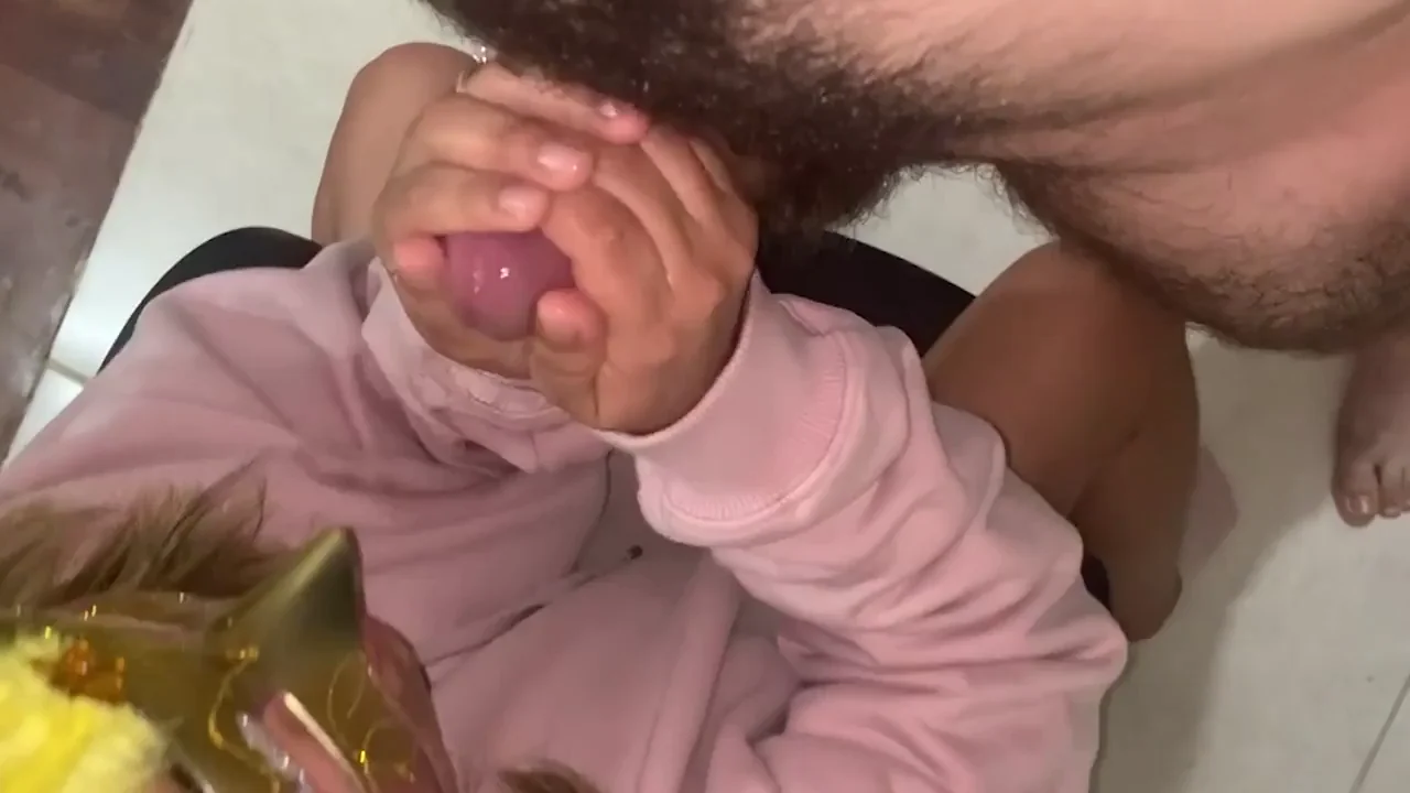 her hands are available