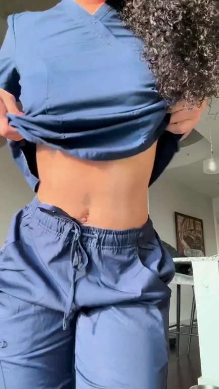 Busty Petite Nurse Can't Contain Her Workday Horniness 💋🔥
