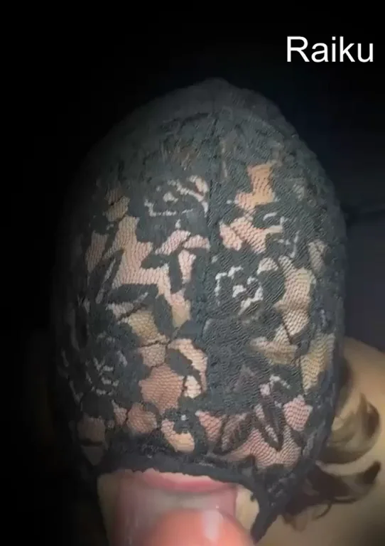 Raikuku's Lace Mask Facial: Thick Loads Dripping Down Slutty Curves