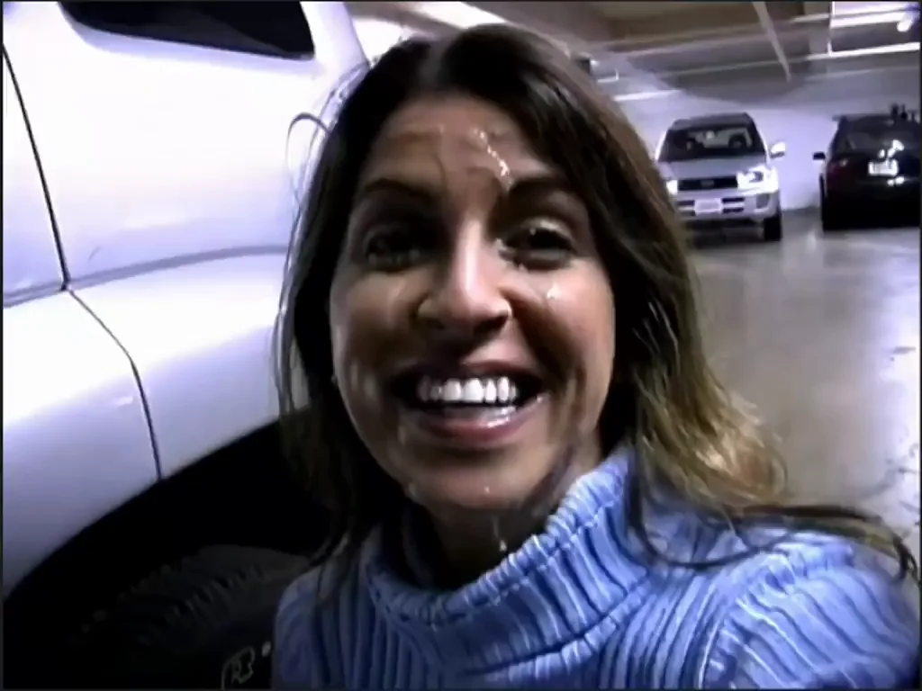 Dagny Parking Lot Facial-"We're on our way to a baseball game"