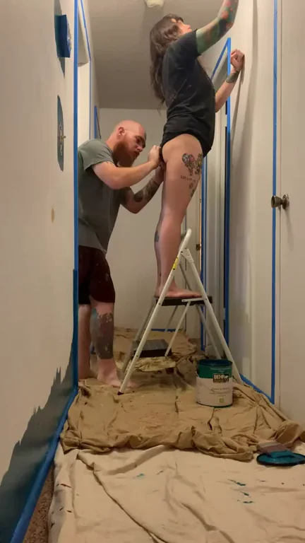 I know you want it, but this house isn't going to paint itself!