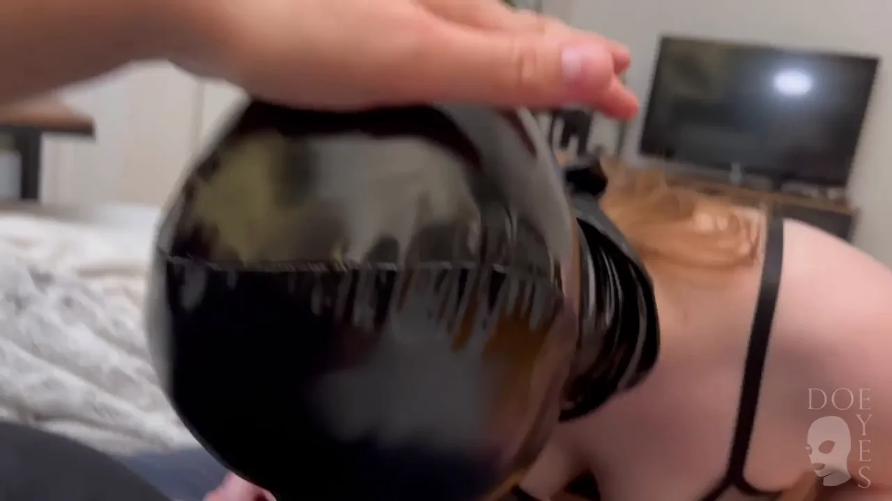 Proper deep throat usage combined with humiliation: This pathetic slave is forced to try and repeat its words over and over again, while choking...