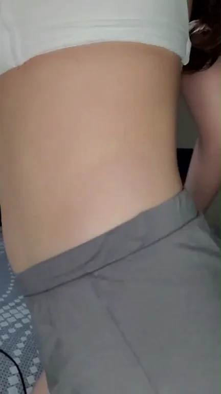 Tight Shorts Tease: Getting Drippin' Wet Snappin' Nudes