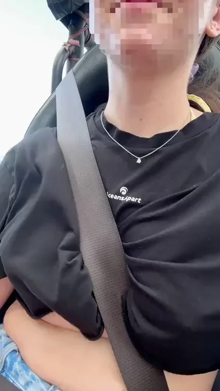 Flashing while on the road has become my favorite activity