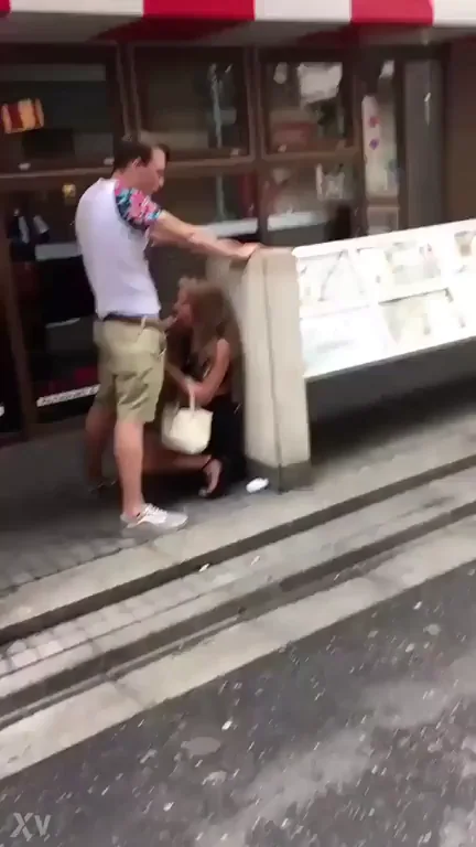 On the street
