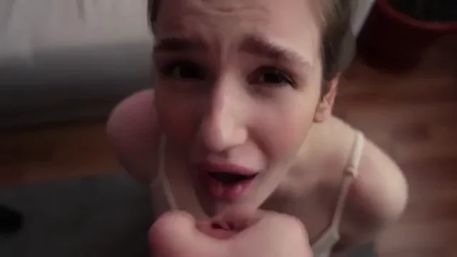 my face is soaked with cum!