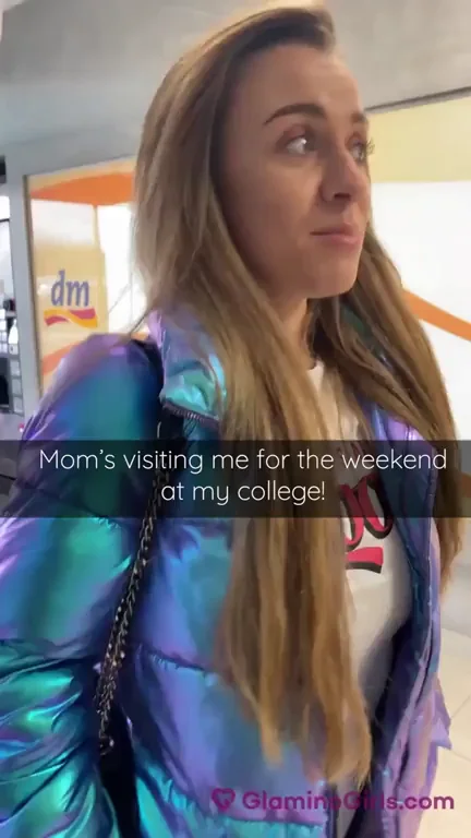 Hot Mom's College Weekend Pussy Spread for Son