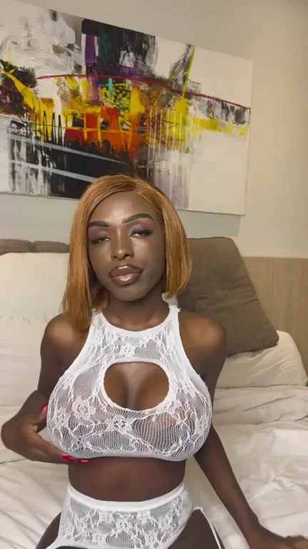 Busty Petite Tease's Lace Surprise Titty Reveal